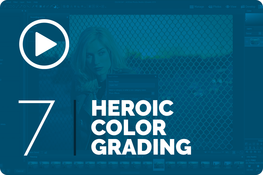 Heroic color grading